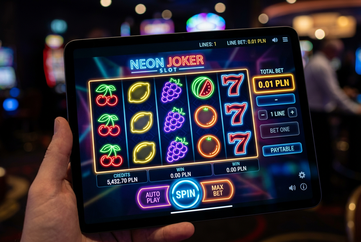 Slot online z ustawioną niską stawką 0.01 PLN